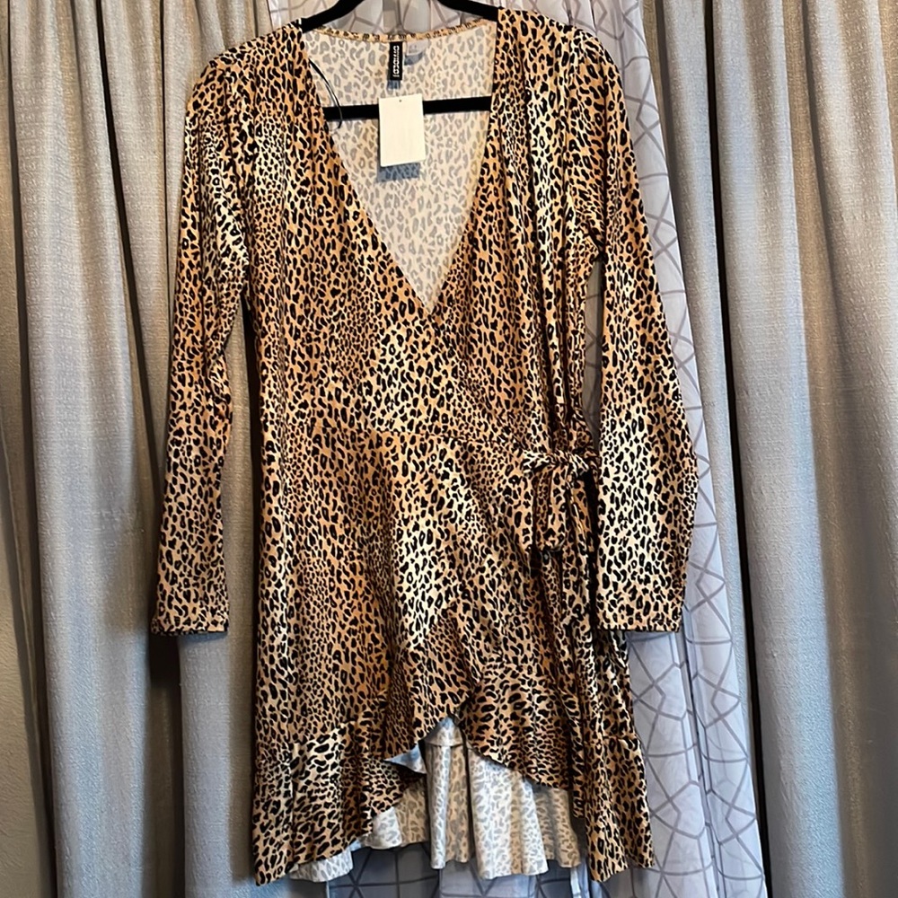 High low mini dress from H&M size 12 mini wrap dress